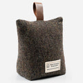 Heritage Estate Doorstop - Dark Herringbone Wool