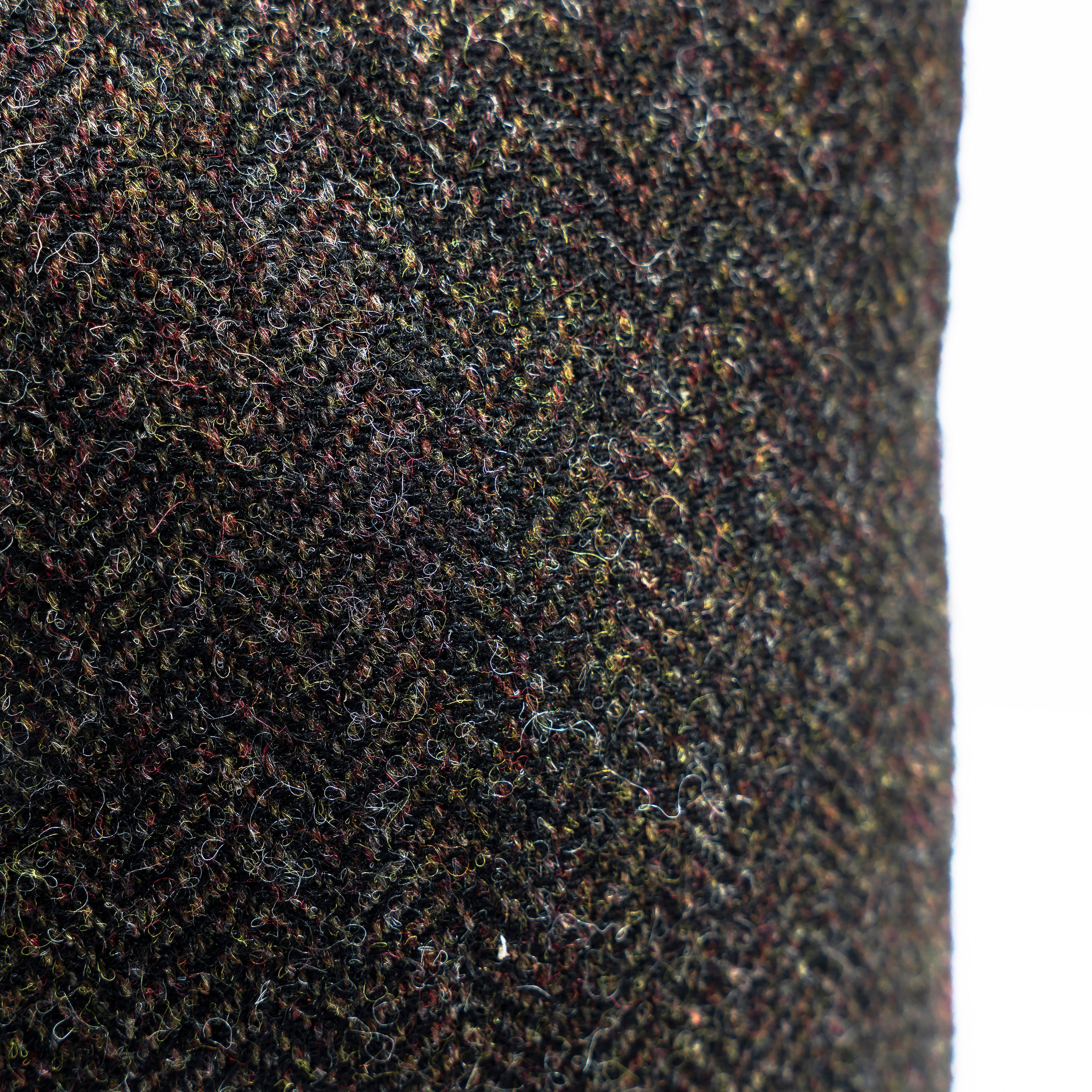 Heritage Estate Doorstop - Dark Herringbone Wool