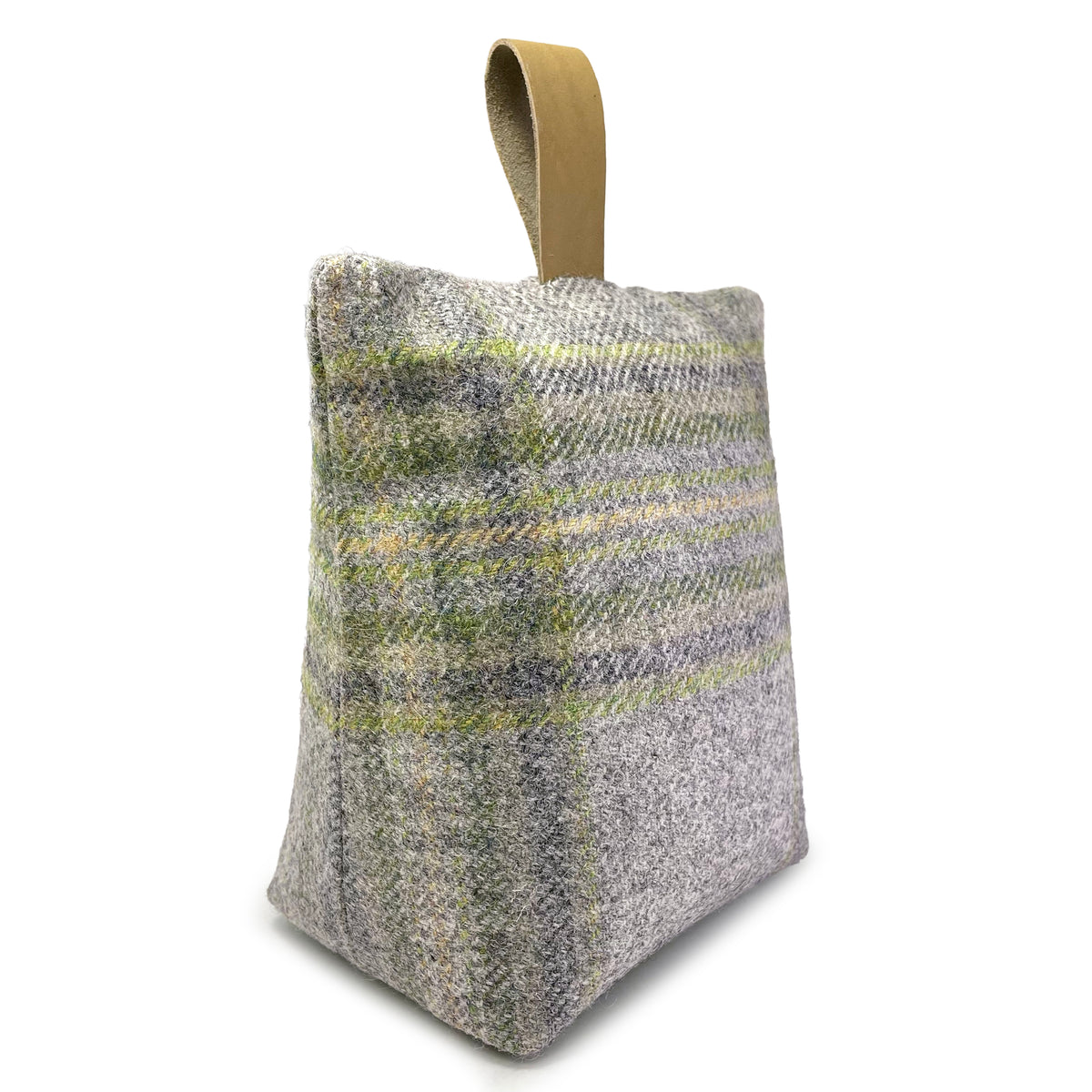 Dartington Sage Check Wool Doorstop