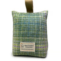 Blackdown Moss Check Wool Doorstop.