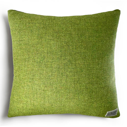 Blackdown Moss Check Wool Cushion